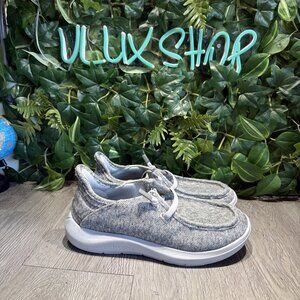 Kuru Draft Rento Womens Size 9.5 Gray White Casual Walking Outdoor Slip On Shoes